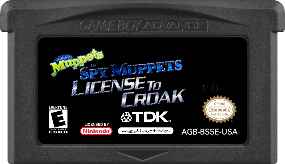 Spy Muppets License to Croak media 2 for GameBoy Advance